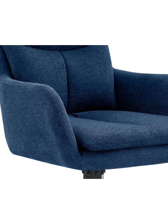 Ruokapöydän tuoli Somers kangasta, sininen