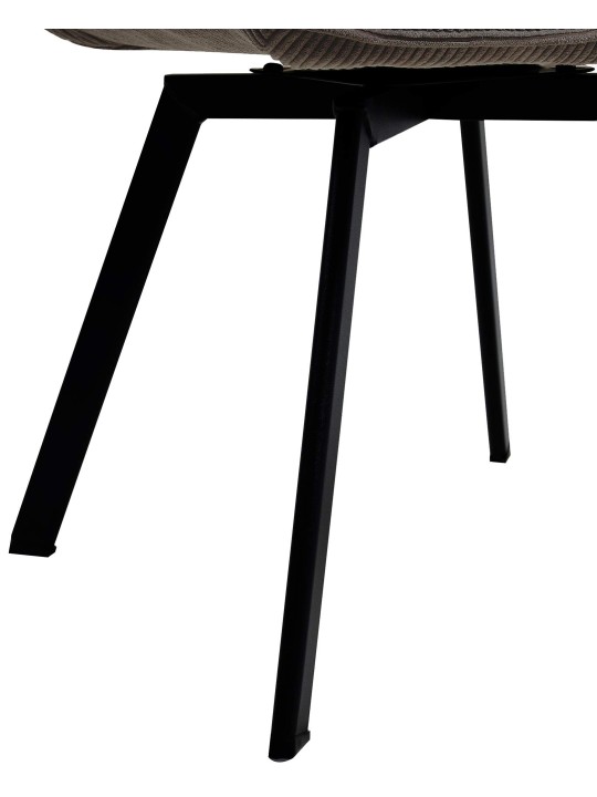 Jordi Cord ruokapöydän tuoli, ruskea