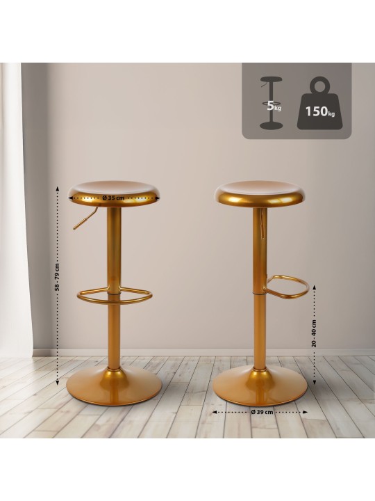 2 baarijakkaran setti Williston, kulta 2 baarijakkaran setti Williston, kulta