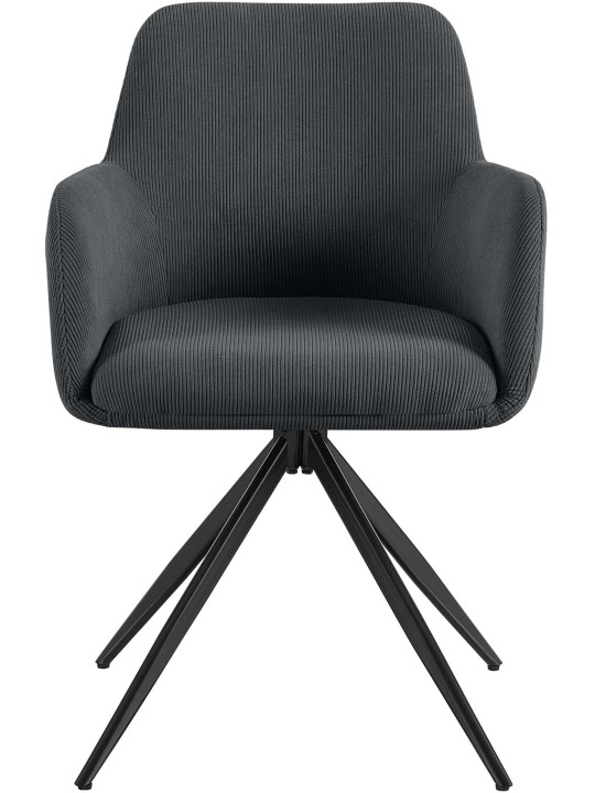 Olema Cord ruokapöydän tuoli, musta