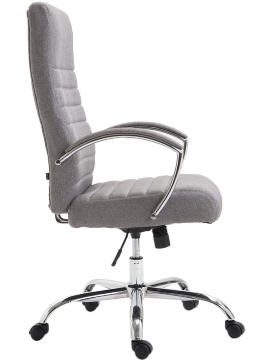 Työtuoli Valais kangasta, harmaa Työtuoli Valais kangasta, harmaa