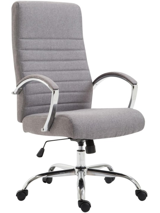 Työtuoli Valais kangasta, harmaa Työtuoli Valais kangasta, harmaa