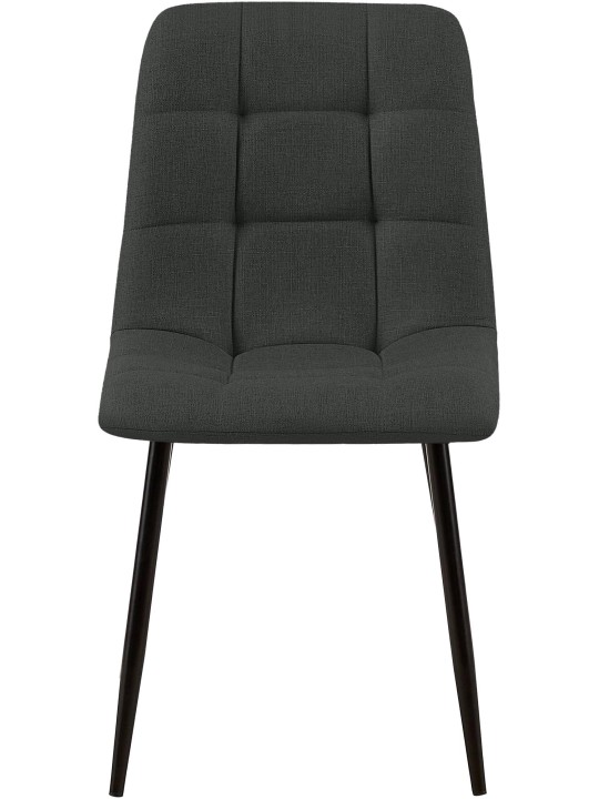 4 ruokapöydän tuolin sarja Tilde Fabric, tummanharmaa