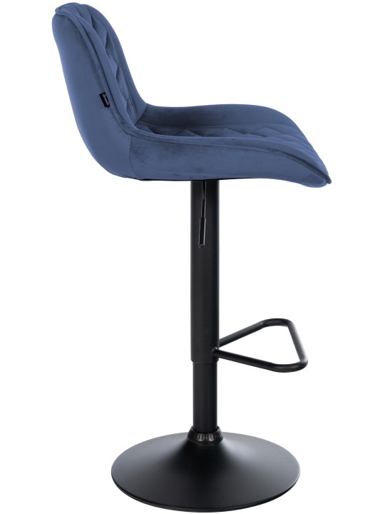 2 baarijakkaran sarja Kasson velvet, sininen