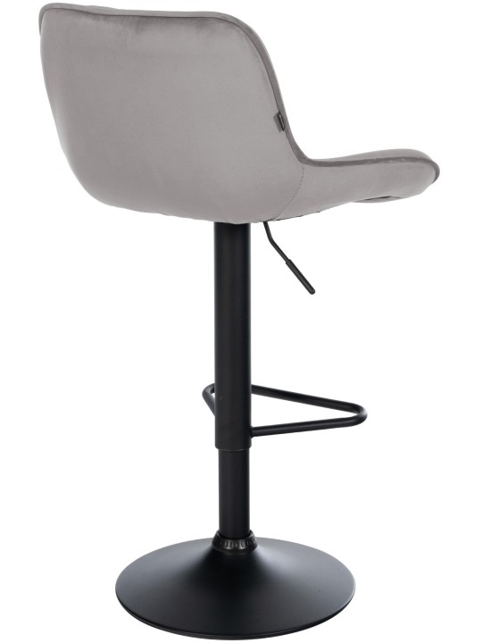 2 baarijakkaran sarja Kasson velvet, harmaa