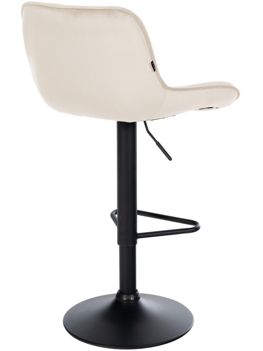 2 baarijakkaran sarja Kasson velvet, kermanvärinen