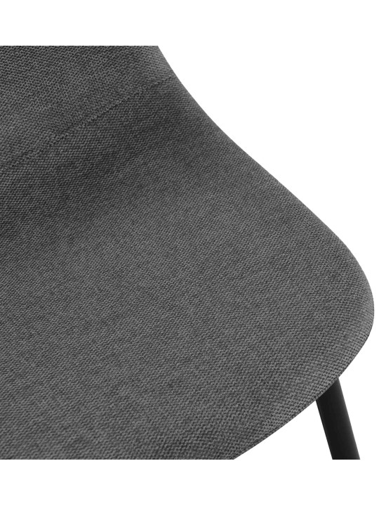Napier-kankainen ruokapöydän tuoli, harmaa