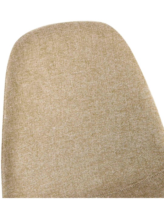 Napier-kankainen ruokapöydän tuoli, taupe