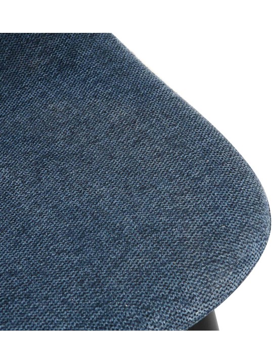 Napier-kankainen ruokapöydän tuoli, tummansininen