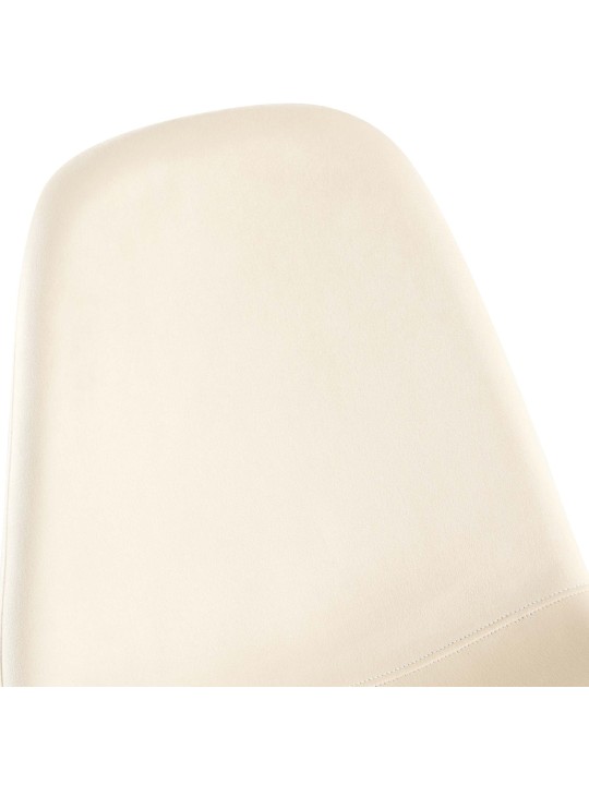 Sarja 4 ruokasalin tuolia Napier velvet, kermanvärinen