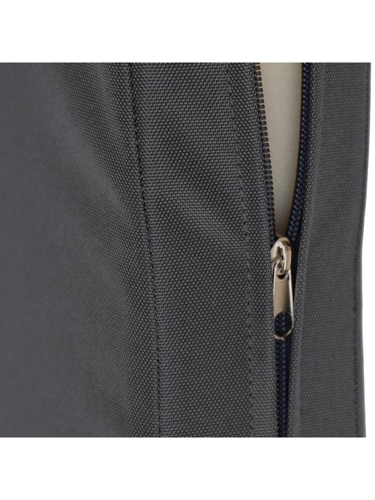 Joyce keinupenkki istuintyynyllä 220 cm + teak, tummanharmaa