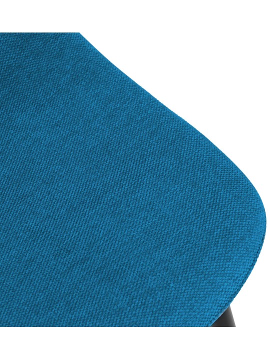 Napier-kankainen ruokapöydän tuoli, sininen