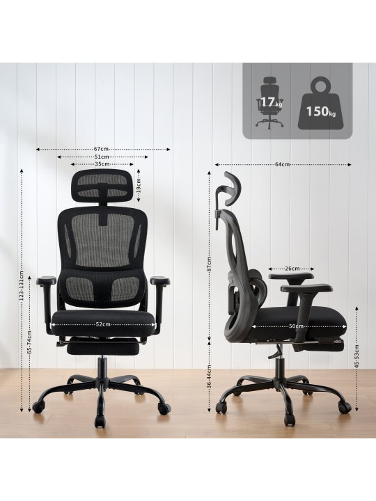 Mankato työtuoli, musta Mankato työtuoli, musta