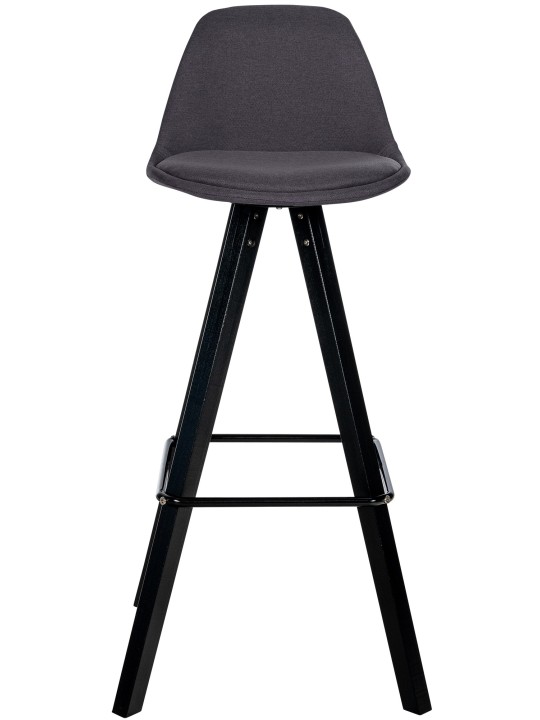 2 baarituolia Corbin Fabric Square, tummanharmaa 2 baarituolia Corbin Fabric Square, tummanharmaa