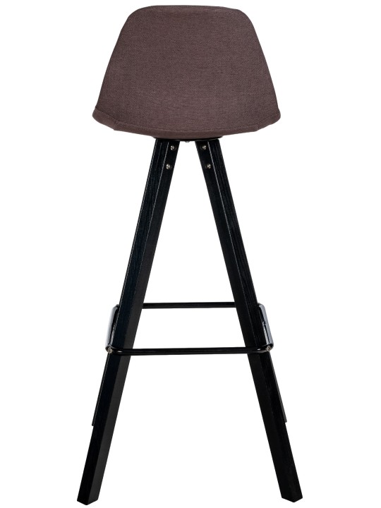 2 baarituolia Corbin Fabric Square, ruskea