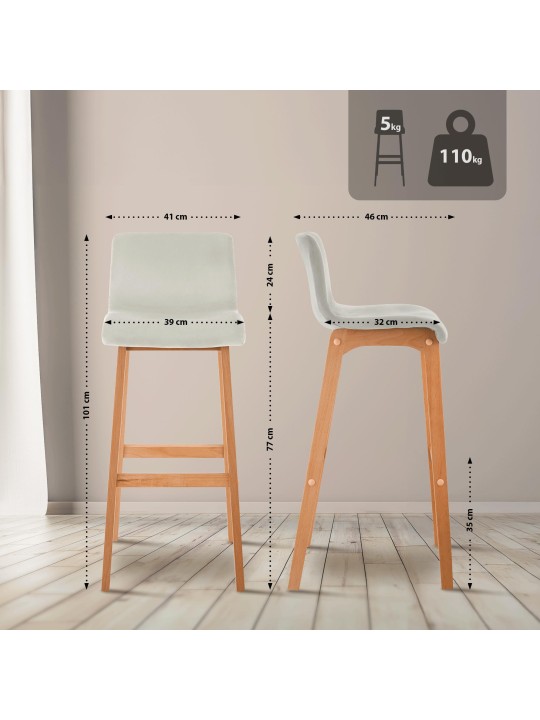 Baarijakkara Hoover Velvet Natura, kermanvärinen