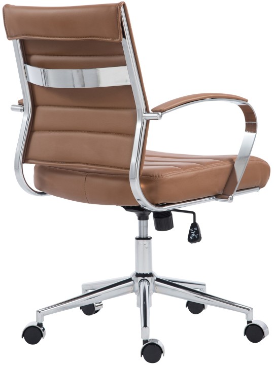 Oakland keinonahkainen työtuoli, vaaleanruskea Oakland keinonahkainen työtuoli, vaaleanruskea