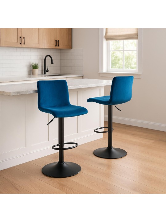 Baarijakkara Hoover velvet B, sininen