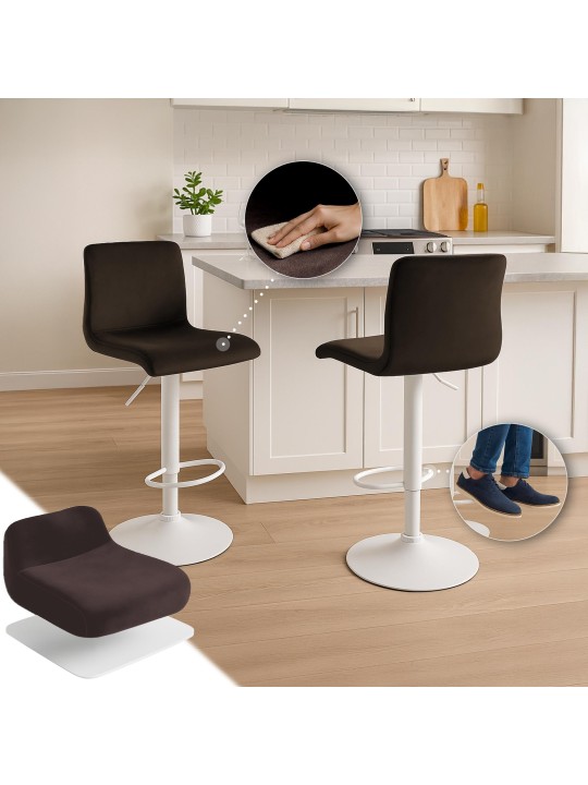 Baarijakkara Hoover velvet W, ruskea