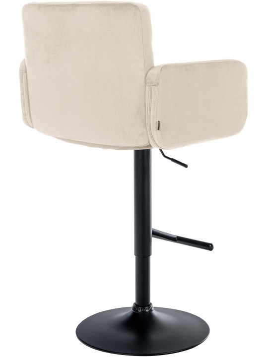 2 baarituolia, Los Angeles velvet, kermanvärinen