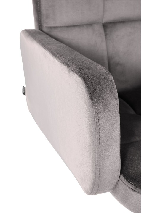 2 baarituolia, Los Angeles velvet, harmaa