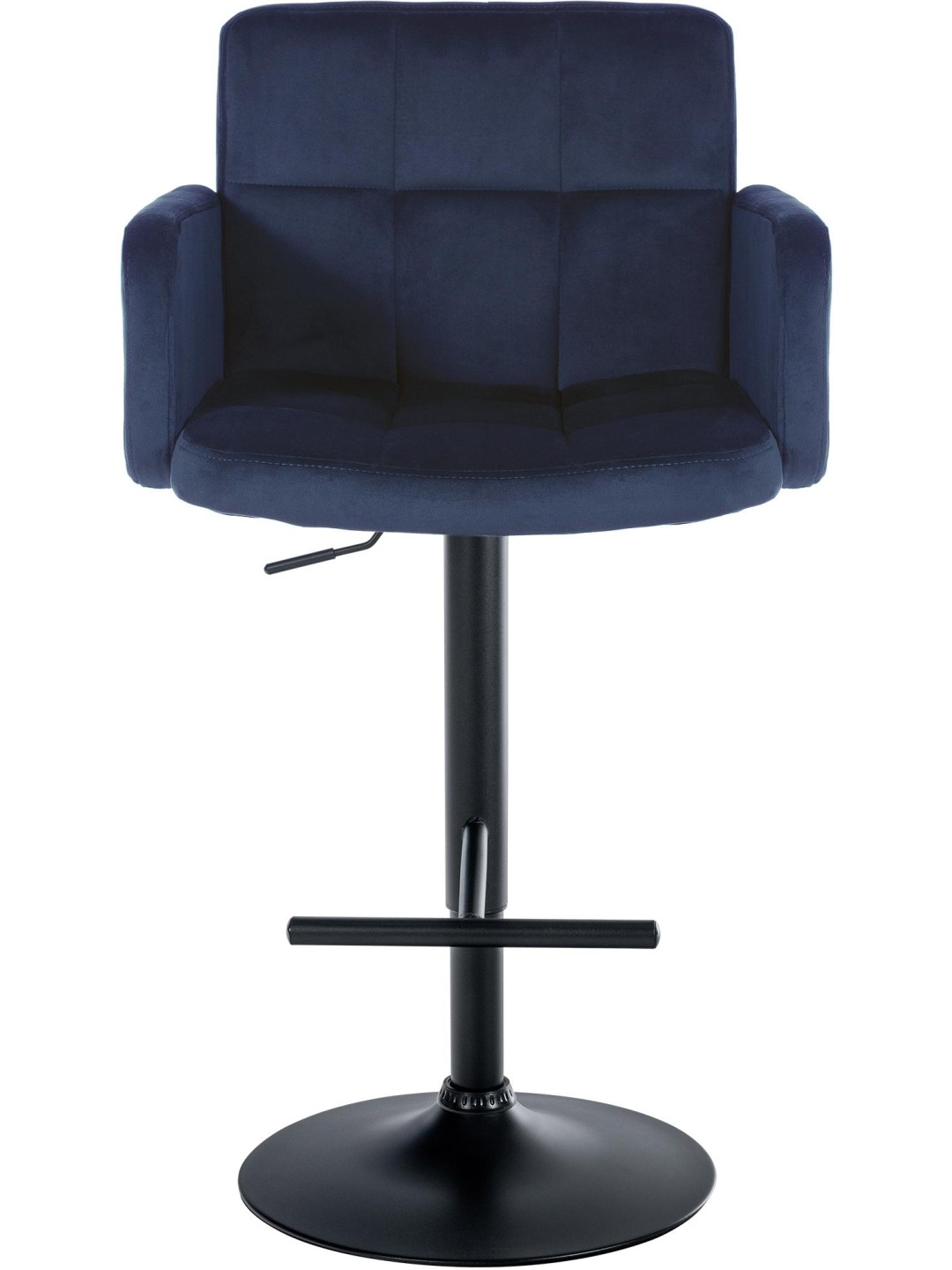 2 baarituolia, Los Angeles velvet, sininen