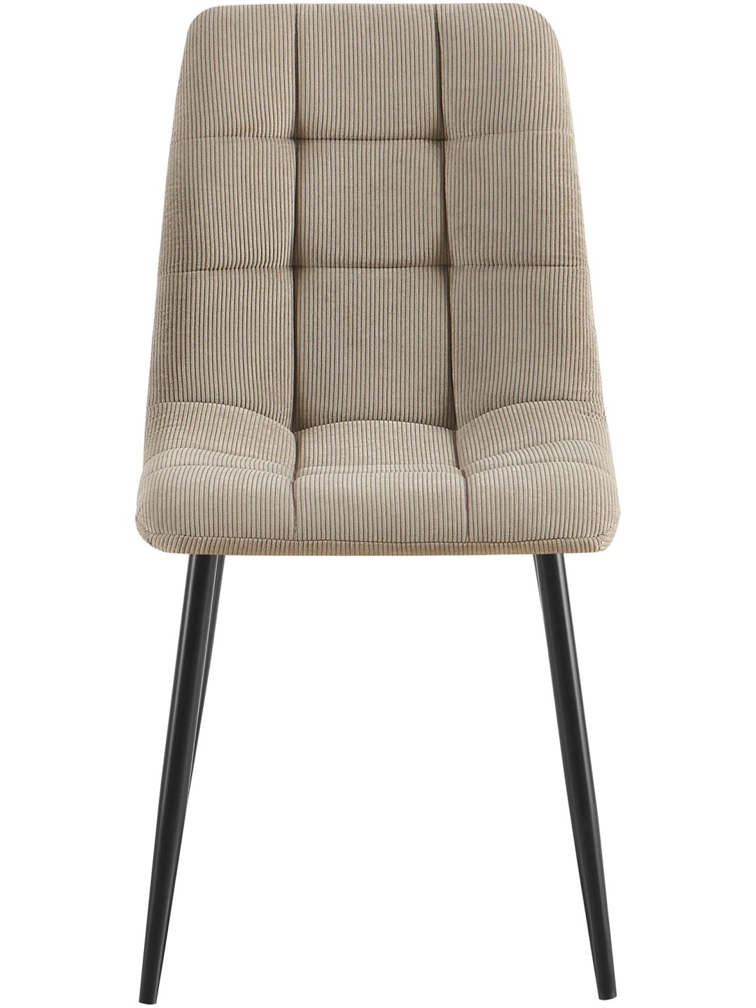 2 ruokapöydän tuolin sarja Antibes Cord, taupe