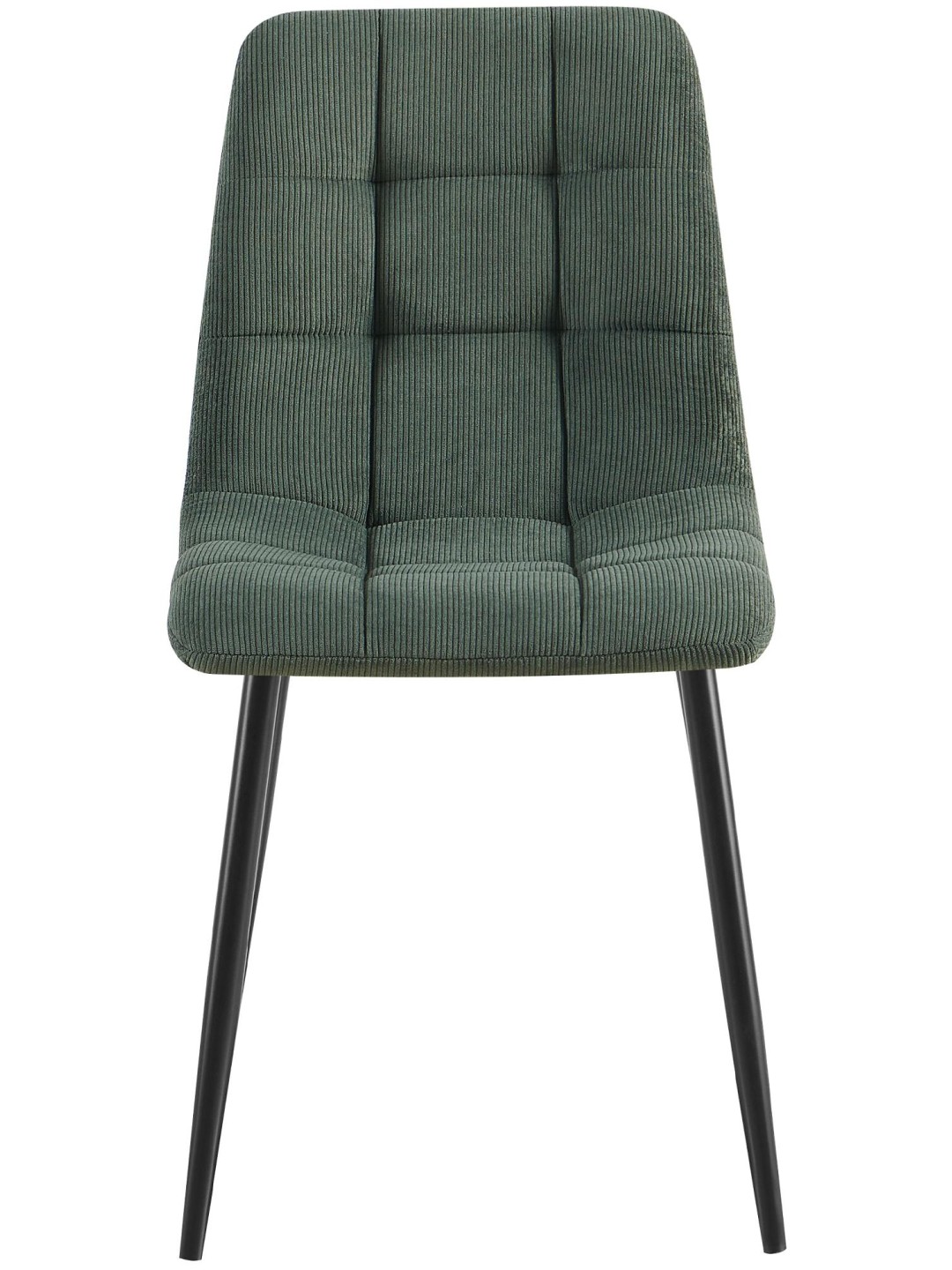 2 ruokapöydän tuolin sarja Antibes Cord, vihreä