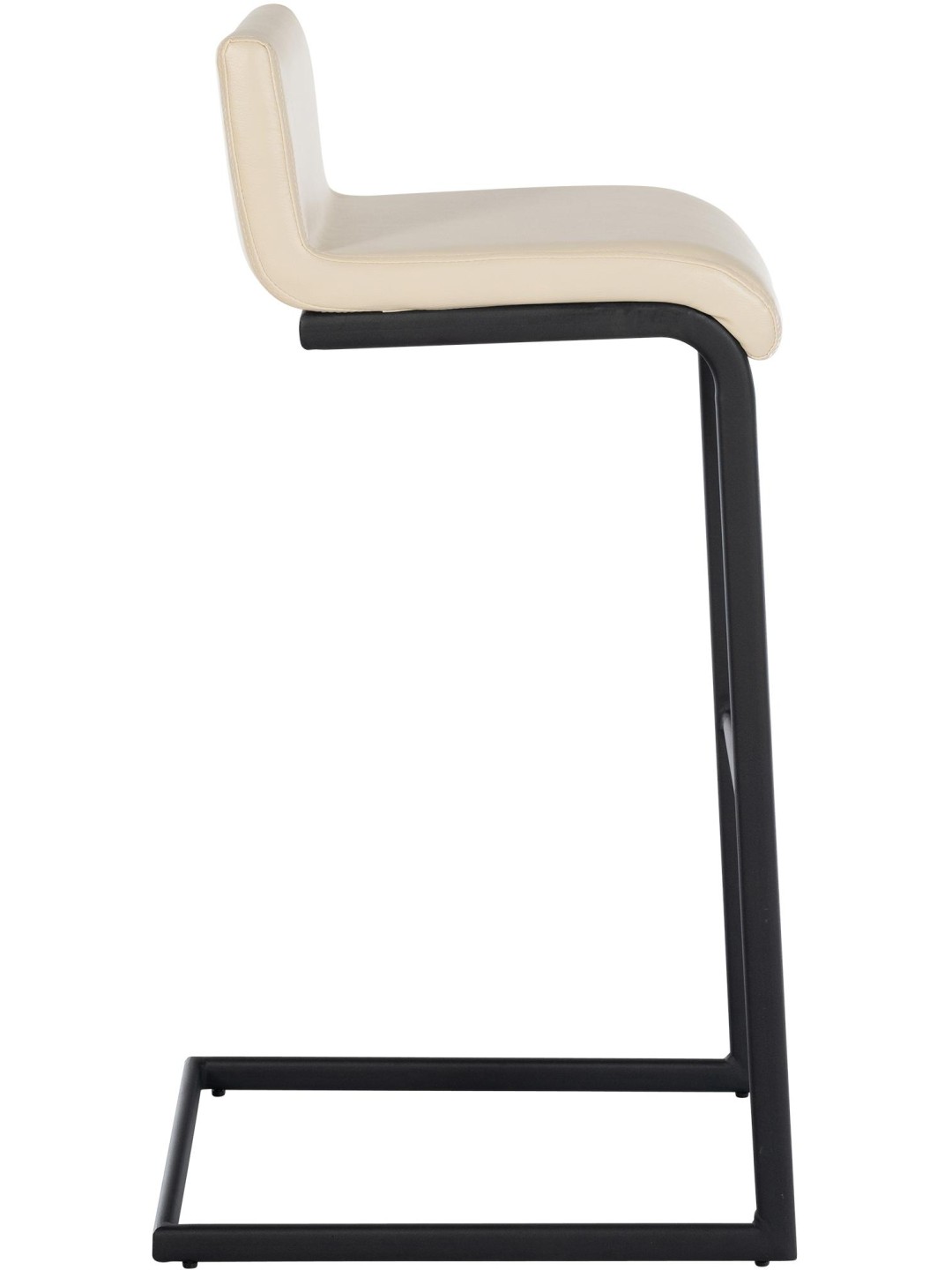 2 baarijakkaran sarja Newport B keinonahkaa, kermanvärinen