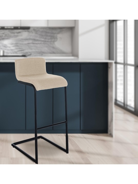 2 baarijakkaran sarja Newport B kangasta, kermanvärinen