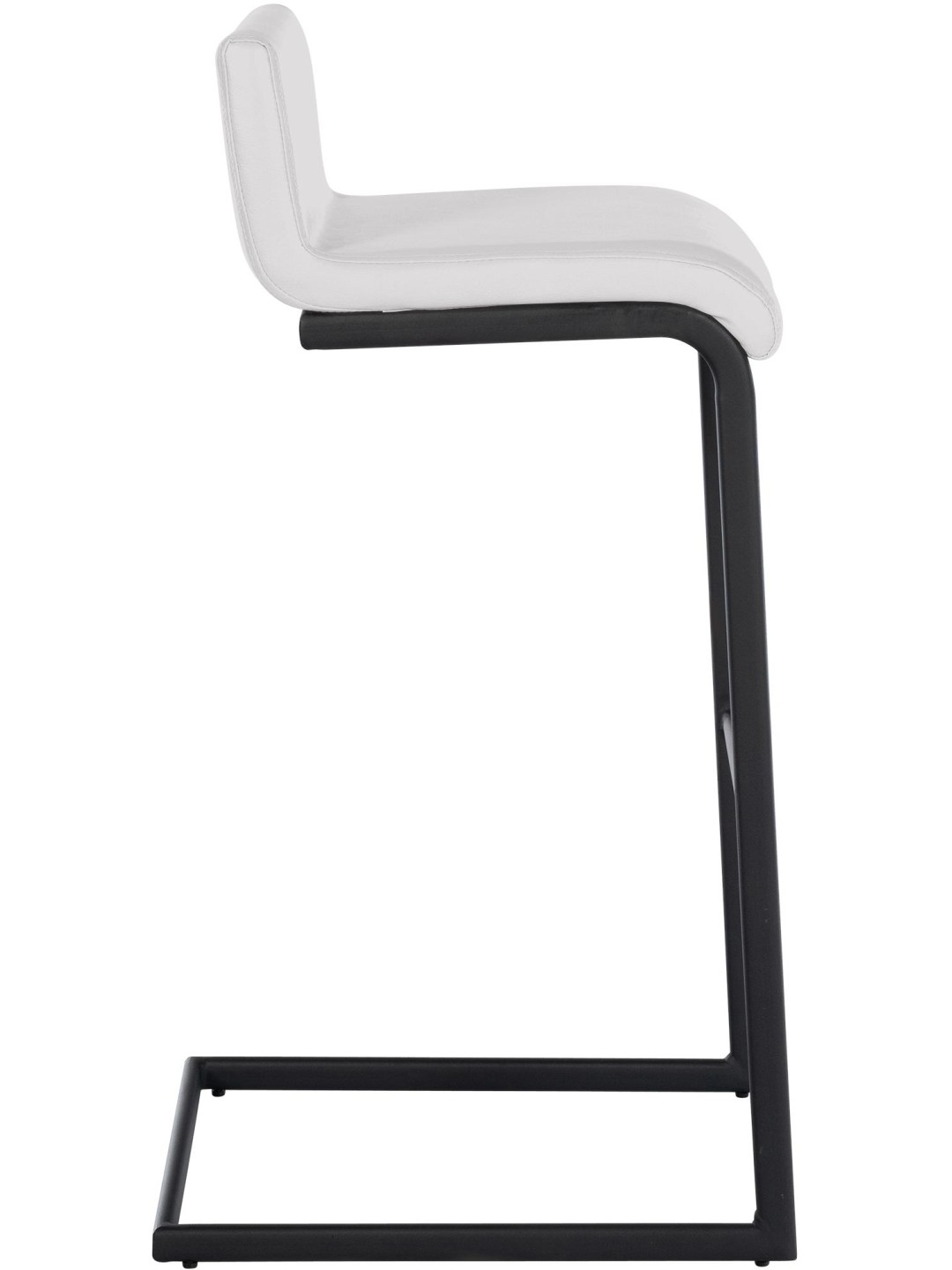 2 baarijakkaran sarja Newport B keinonahkaa, valkoinen