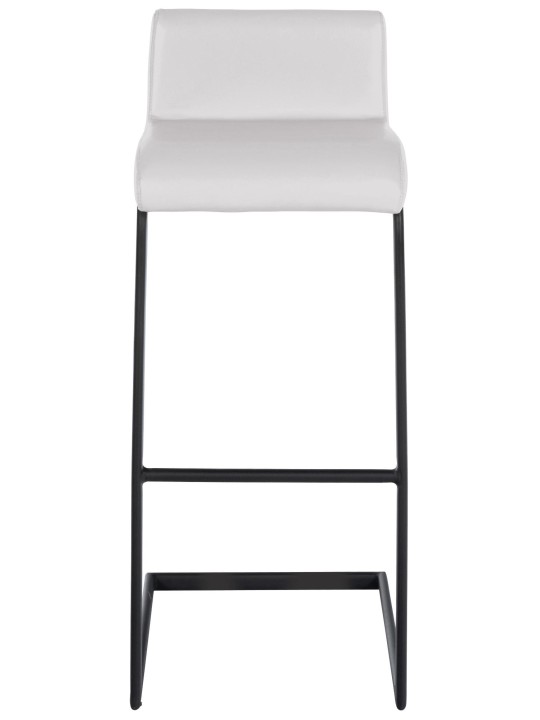 2 baarijakkaran sarja Newport B keinonahkaa, valkoinen