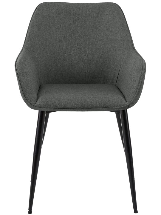 Ruokasalin tuoli Vessa kangasta, tummanharmaa