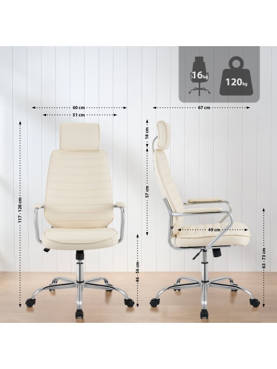 Rako työtuoli, kermanvärinen