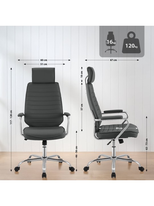 Rako työtuoli, harmaa