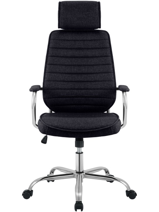 Työtuoli Rako kangasta, musta