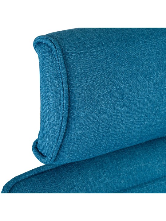 Työtuoli Rako kangasta, sininen