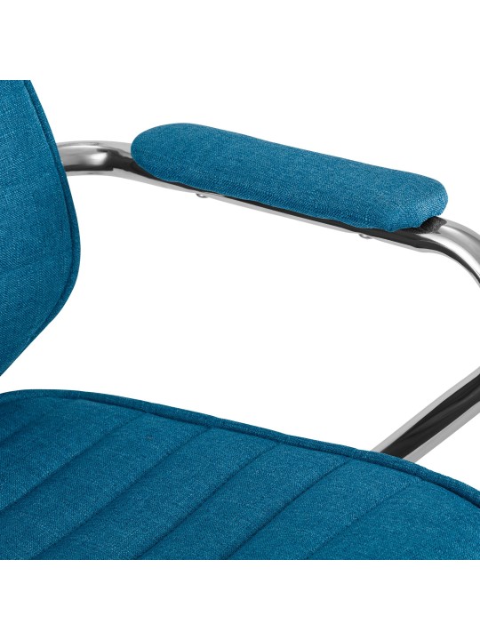 Työtuoli Rako kangasta, sininen