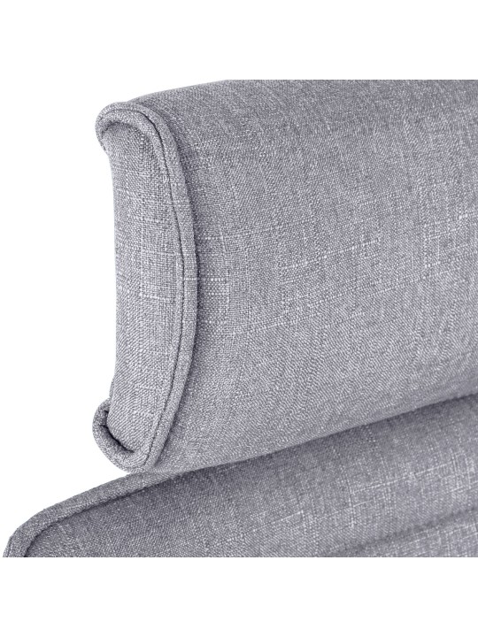 Työtuoli Rako kangasta, vaaleanharmaa