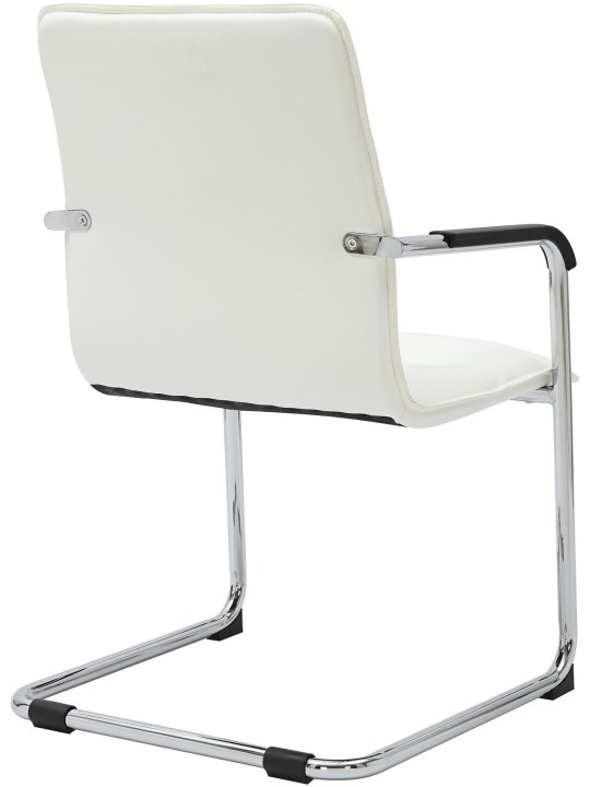 Seattlen vierailijatuoli, valkoinen Seattlen vierailijatuoli, valkoinen