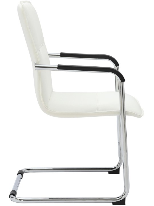 Seattlen vierailijatuoli, valkoinen Seattlen vierailijatuoli, valkoinen