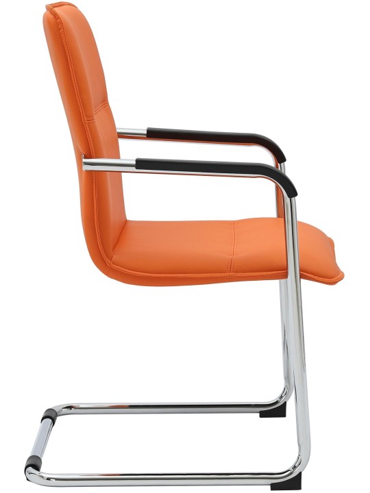 2 vierailijatuolin setti Seattle, oranssi