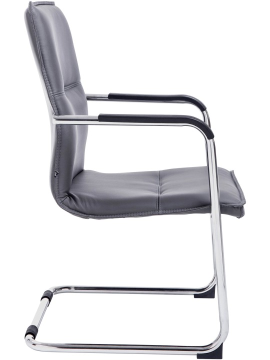 2 vierailijatuolin setti Seattle, harmaa