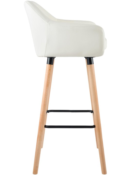 Baarijakkara Grant keinonahkaa, kermanvärinen Baarijakkara Grant keinonahkaa, kermanvärinen