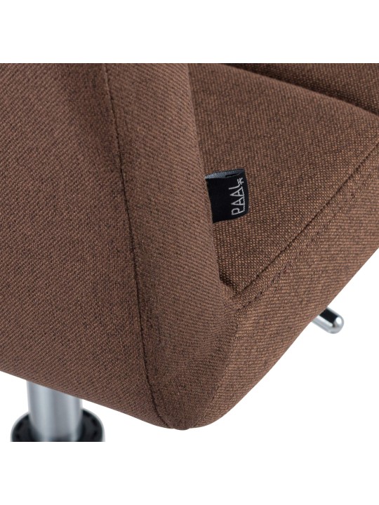 Tuoli Ricky kangasta, ruskea