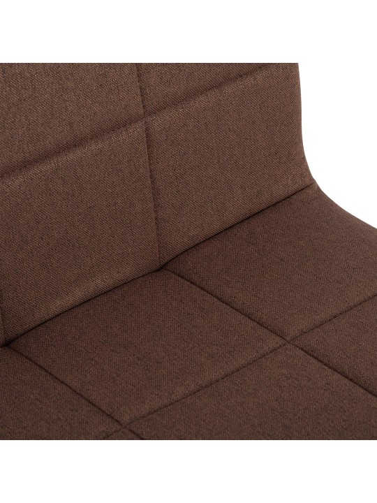 Tuoli Ricky kangasta, ruskea