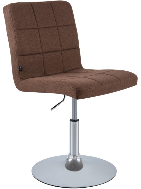 Tuoli Ricky kangasta, ruskea