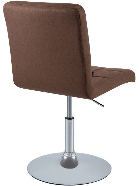 Tuoli Ricky kangasta, ruskea