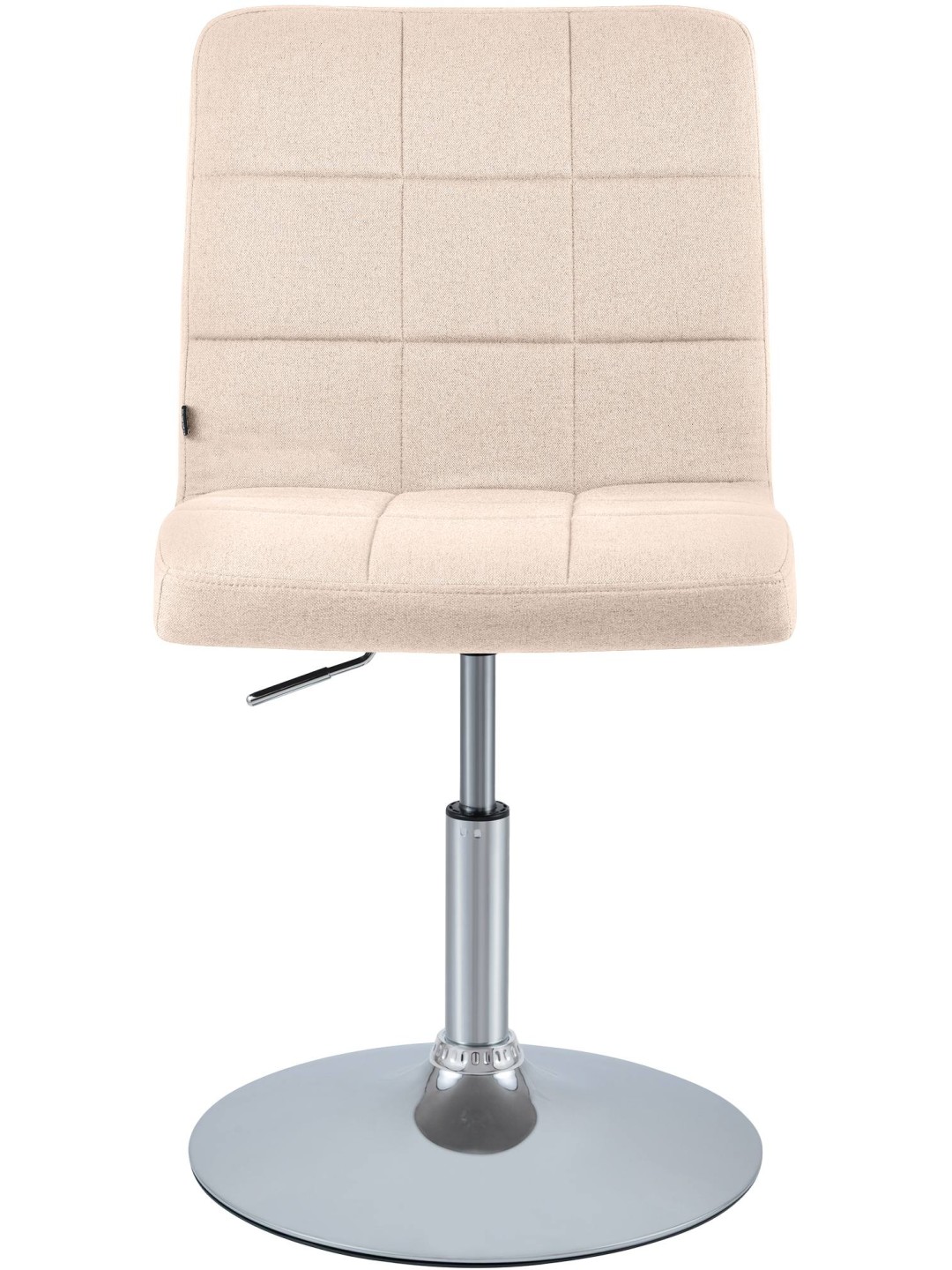 Tuoli Ricky kangasta, kermanvärinen