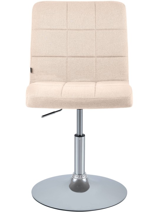 Tuoli Ricky kangasta, kermanvärinen